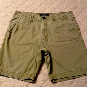 American Eagle khaki shorts size 36